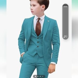 Aqua Boys 3 piece Suit